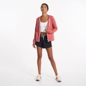 Vuori Halo Performance Hoodie 2.0 in Lychee Heather XS